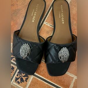 black kurt geiger sandals
